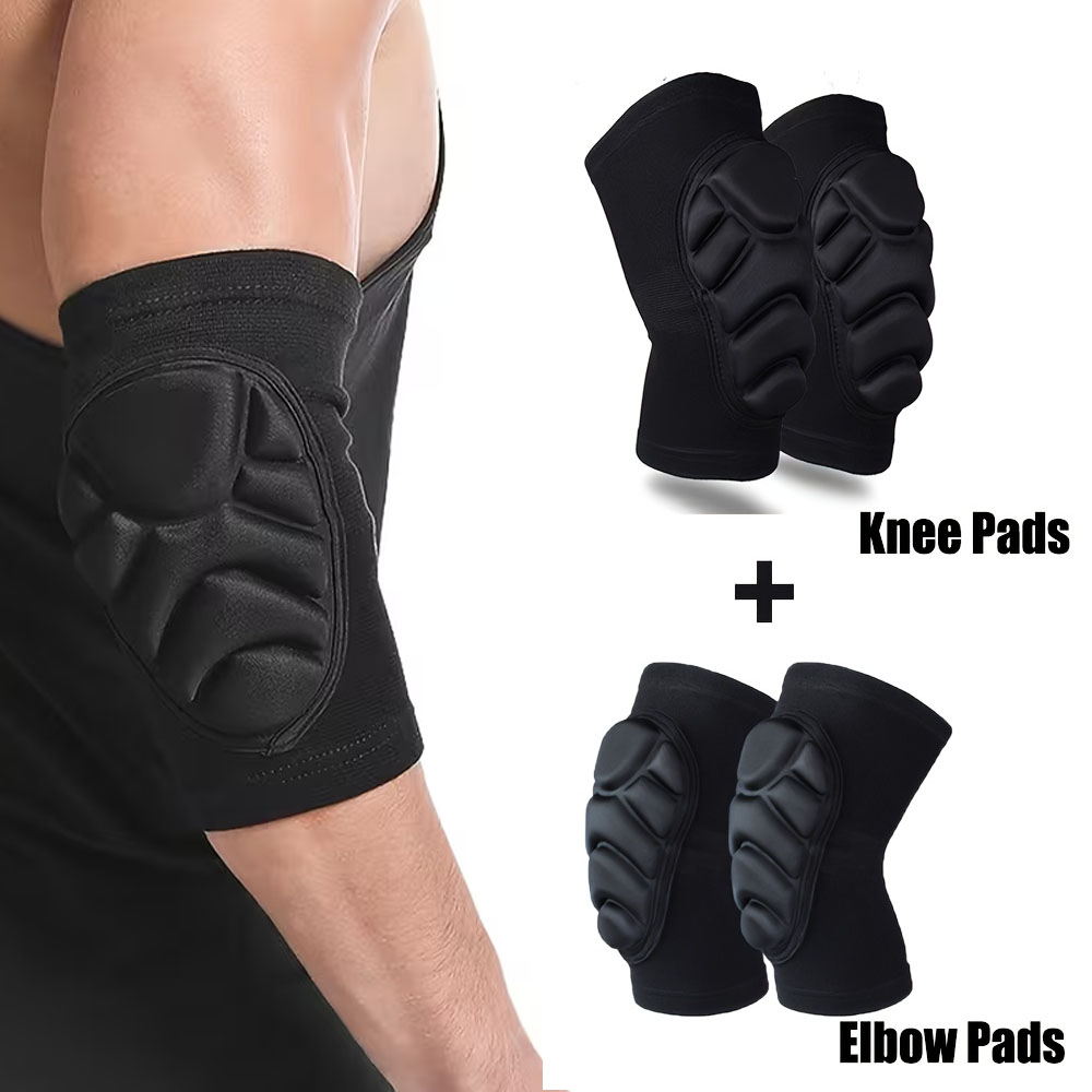 Mountain Biking Elbow Pads - 2pc Professional Knee Elbow Pads for