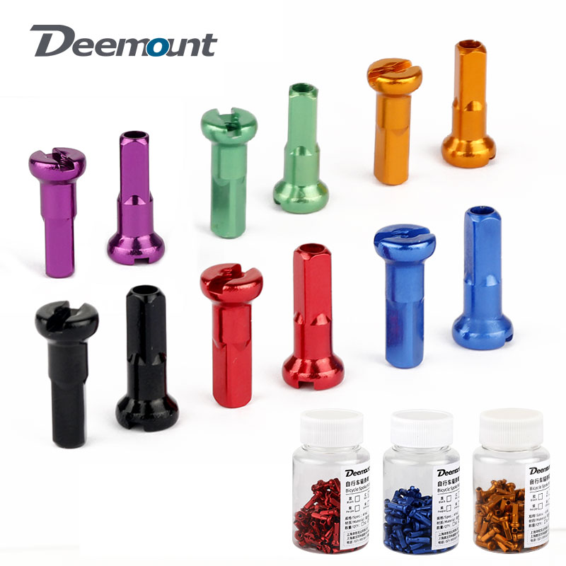Spoke Nipple Brass - Aluminum Alloy Copper Bicycle Wheel Caps