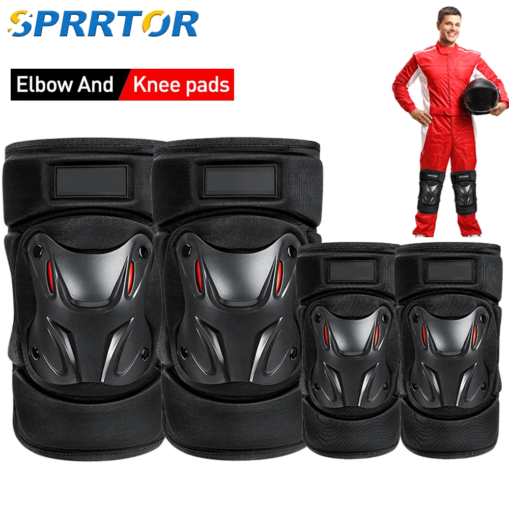 1 Pair Protective Motorbike Kn - Mountain Biking Elbow Pads recension och pris