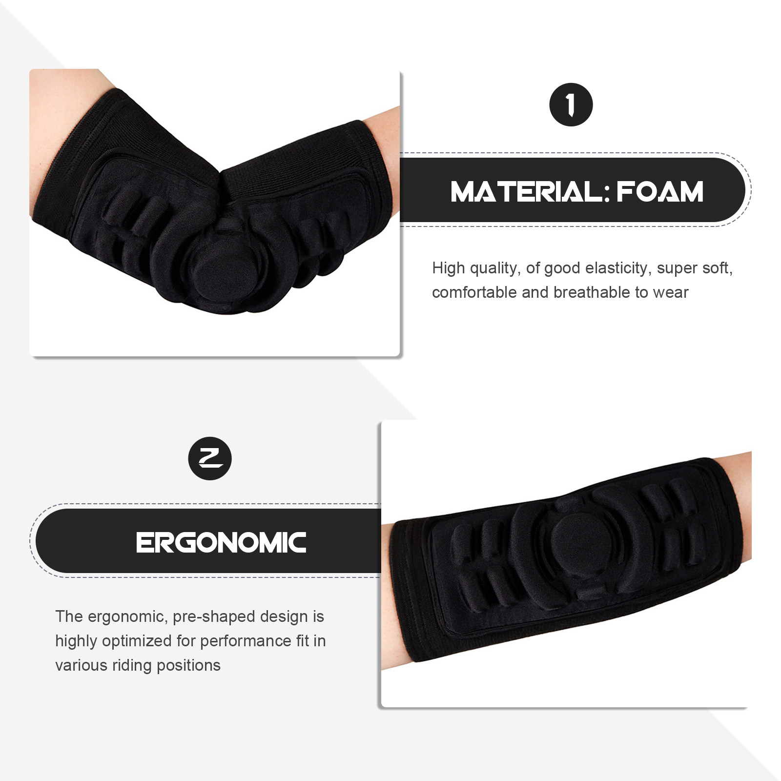 Elbow Pads Guard for Mountain  - Mountain Biking Elbow Pads recension och pris